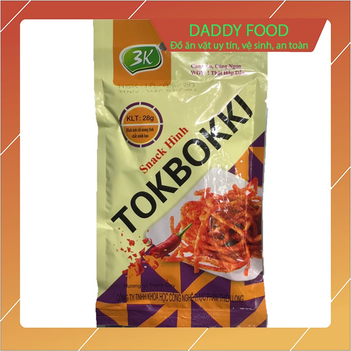 10 gói Snack hình TOKBOKKI hương vị thơm cay càng ăn càng ngon, đậm chất hương vị việt | BigBuy360 - bigbuy360.vn