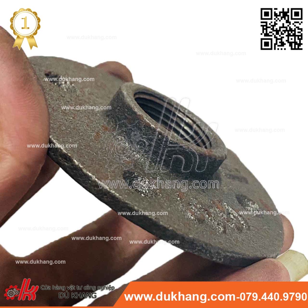 Mặt bích ren sắt kẽm - Mặt bích mạ kẽm