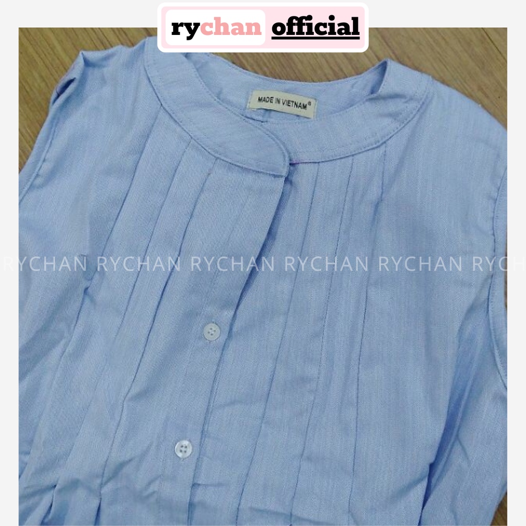 DS655 - Đầm Suông Cổ Trụ Sát Nách Kèm Dây Cột Eo