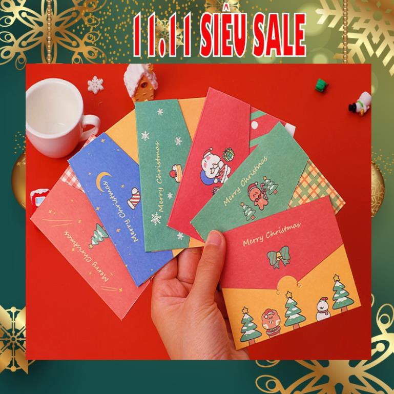 Thiệp Noel giá rẻ dùng để làm quà tặng viết những lời yêu thương chúc nhau trong mùa giáng sinh