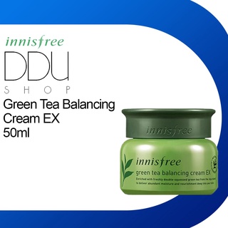 [Hàng mới về] Kem cân bằng trà xanh Innisfree Green Tea Balancing Cream EX 50ml