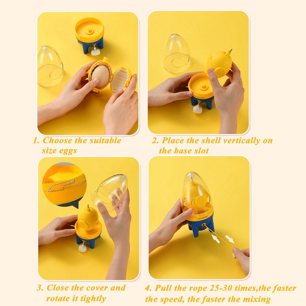 WTTLE Dụng Cụ Đánh Trứng Bằng Tay Tiện Dụng