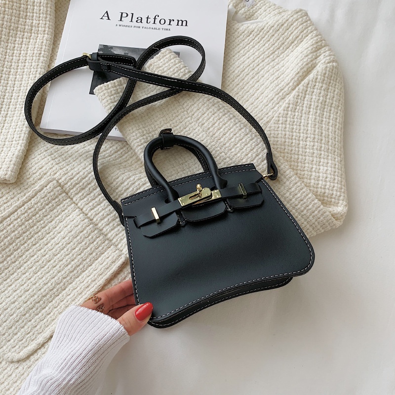 Túi xách đeo chéo hình vuông nhỏ gọn phong cách retro thời trang mới năm 2021