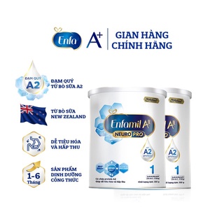 Bộ 2 lon sữa bột enfamil a2 neuropro 1 – 350g/lon