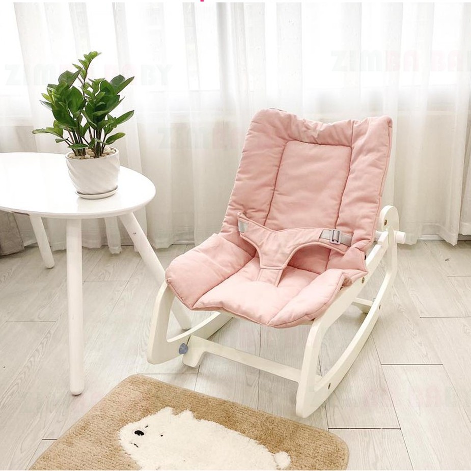 Ghế rung và bập bênh đa năng cho bé ROCKING CHAIR - PIER 2020, vừa ngồi chơi, vừa ru ngủ , và limit các công d