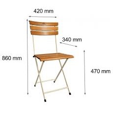 Ghế gỗ Patio Fansipan  - Ghế gỗ cafe - Ghế nhà hàng - Nội Thất Faha