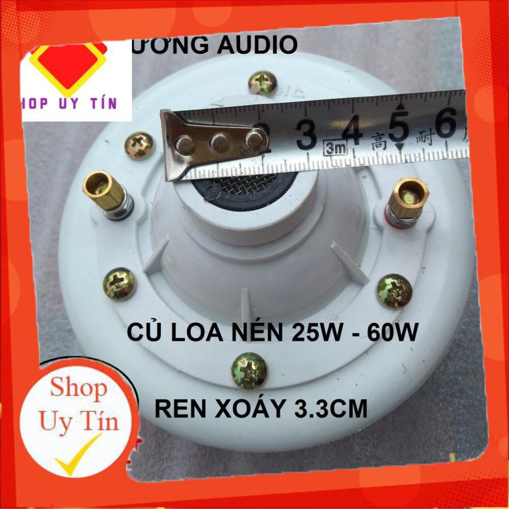 BỘ 2 CÁI CỦ LOA NÉN 25W - 60W - CỦ LOA PHÓNG THANH