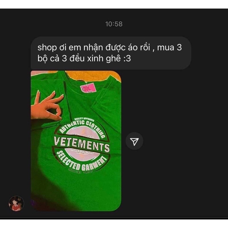 Áo Thun Vet xanh như J Hope và Suga BTS