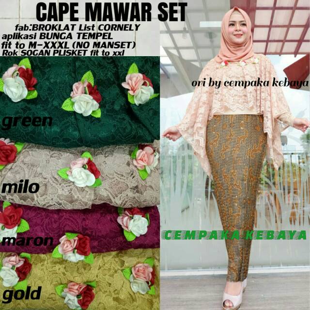 Áo Choàng Hoa Hồng Milo