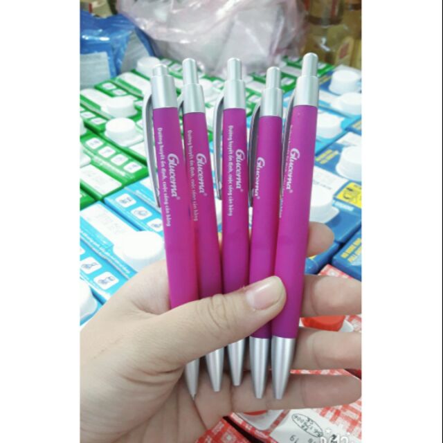 COMBO 5 CÂY BÚT, VIẾT BI GLUCERNA