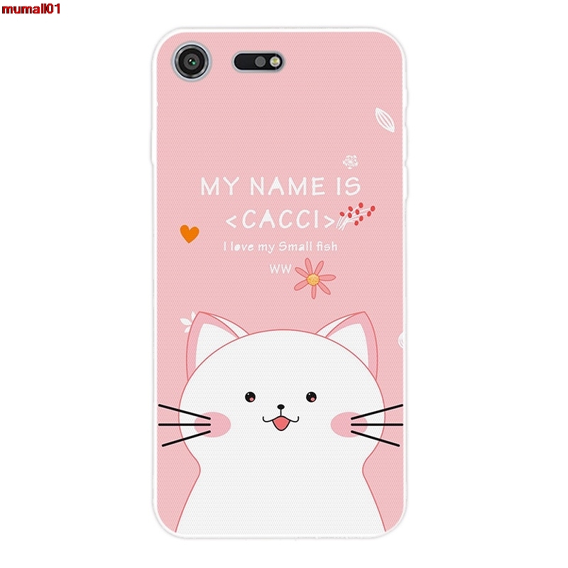 Ốp Lưng Silicone Mềm In Hình Đáng Yêu Cho Sony Xperia Z3 Z5 Xz1 Xz2 Xz Premium Xz3 Xz4 Compact Wg-Dmxl