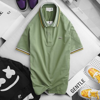 Áo Polo xuất dư hàng Thái vải cá sấu