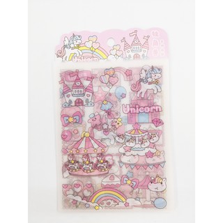 Set 4 miếng sticker Unicorn xinh xắn