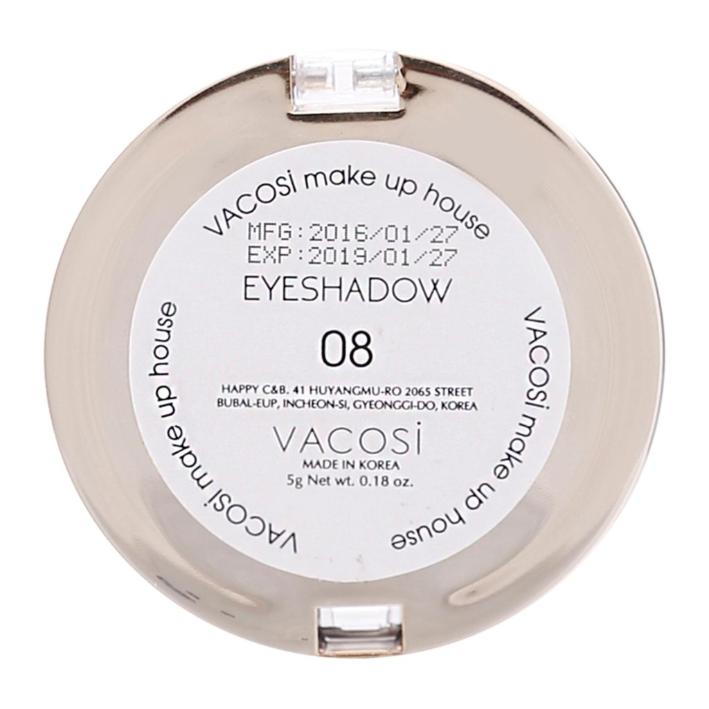HOT Phấn mắt phối 3 màu Vacosi Eyeshadow 5g No.08 Cam kết chính hãng , hỗ trợ đổi trả trong 7 ngày <<<<< !! !