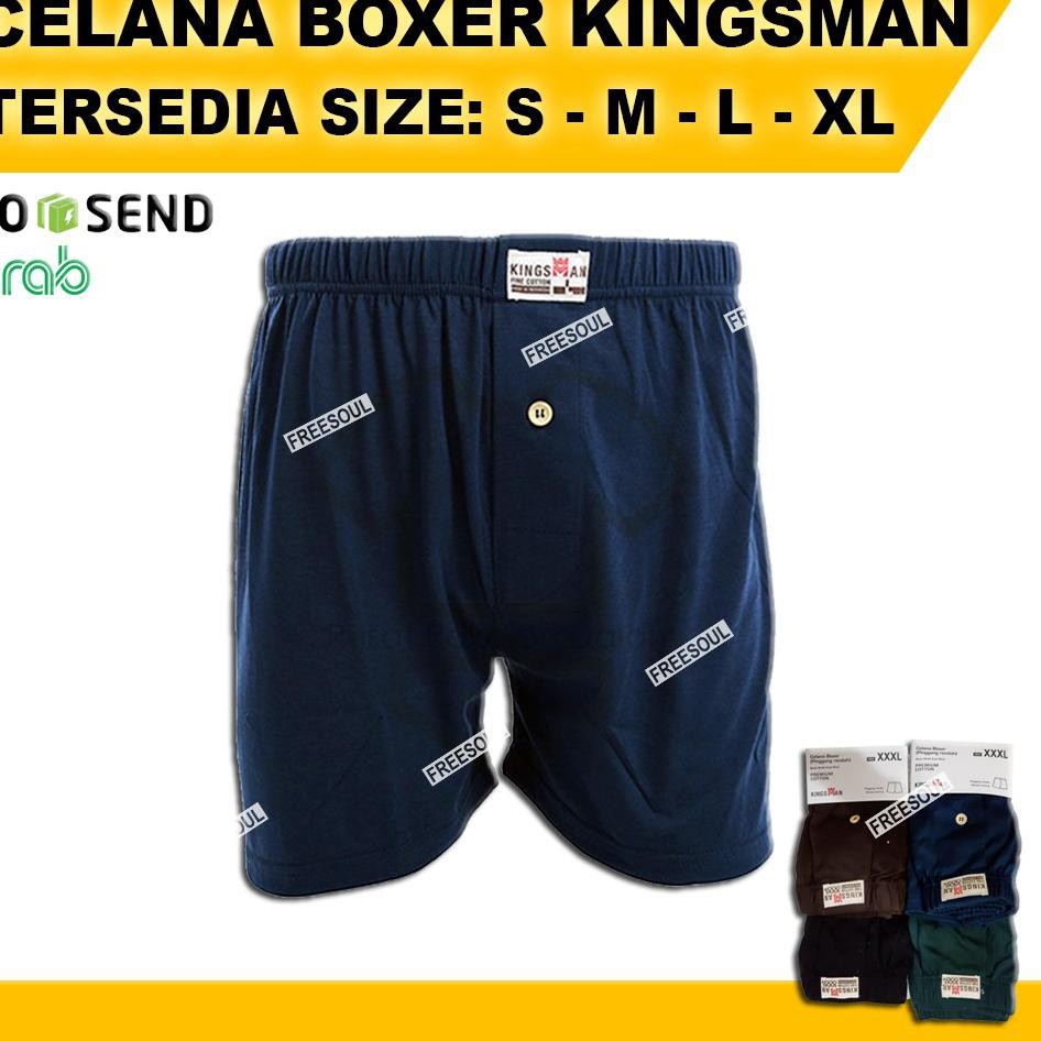 Kingsman Quần Lót Boxer Ngắn Size S M L Xl 2xl 3xl 4xl 5xl Tlg Cho Nam