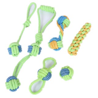 đồ chơi cho chó mèo dây thừng nhiều mẫu ,Đồ chơi nhai gặm bằng dây thừng Cotton cho chó