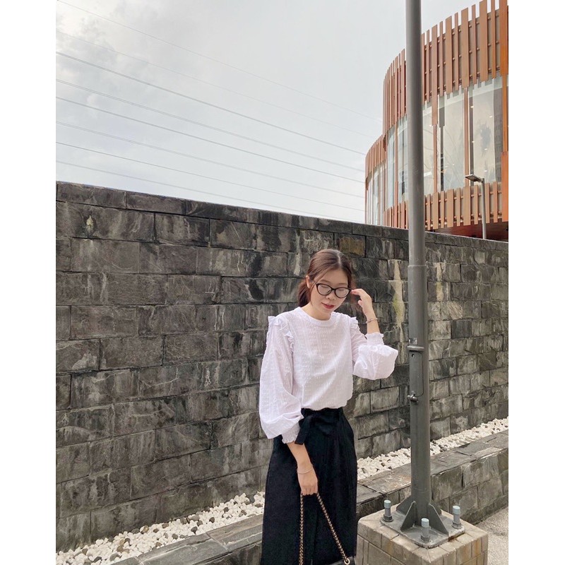 Áo kiểu RUCHAN