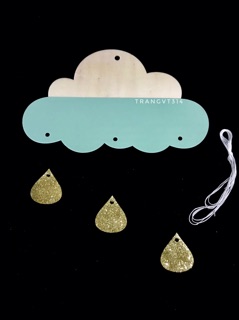 Mây trang trí nhiều màu ☁️☁️☁️