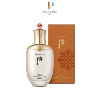 Nước Hoa Hồng Tái Sinh Cao Cấp Whoo Radiant Rejuvenating Balancer 150ml