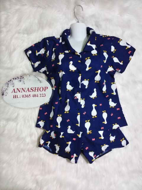 ĐỒ BỘ PIJAMA ĐÙI FREESIZE VẢI KATE THÁI (HÌNH THẬT KÈM VIDEO SHOP) | BigBuy360 - bigbuy360.vn