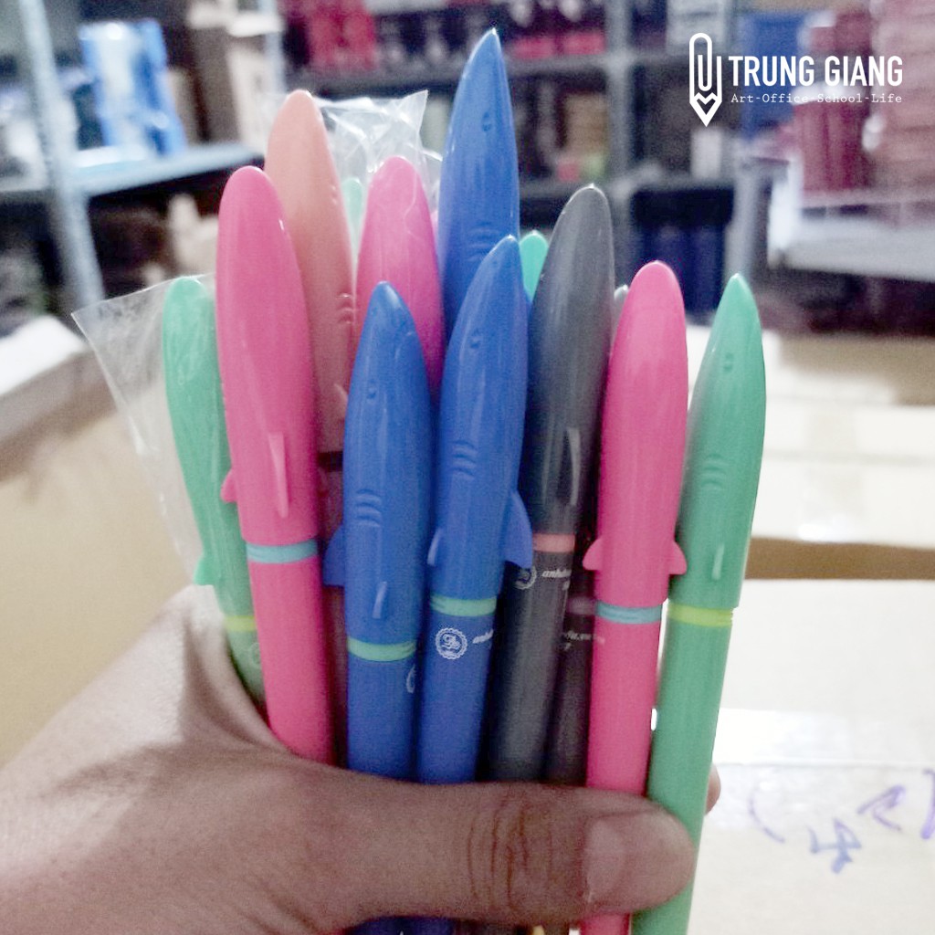 Bút Máy Cá Mập Nét Thanh Nét Đậm