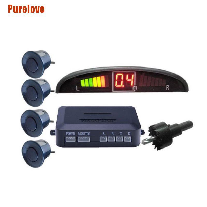 Hệ Thống Cảm Biến Đỗ Xe Có Đèn Led Màu Đen Thông Dụng Cho Xe Hơi | BigBuy360 - bigbuy360.vn