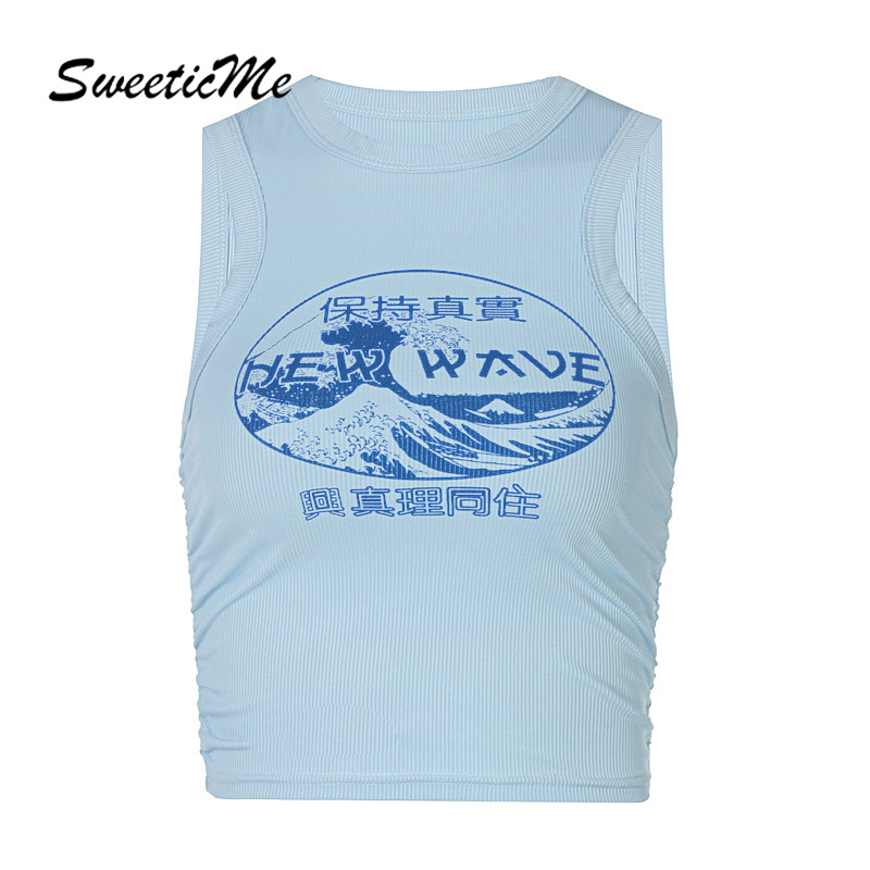 Áo Sát Nách Cổ Tròn Thiết Kế Mới Mỏng Năng Động Thời Trang Dành Cho Nữ