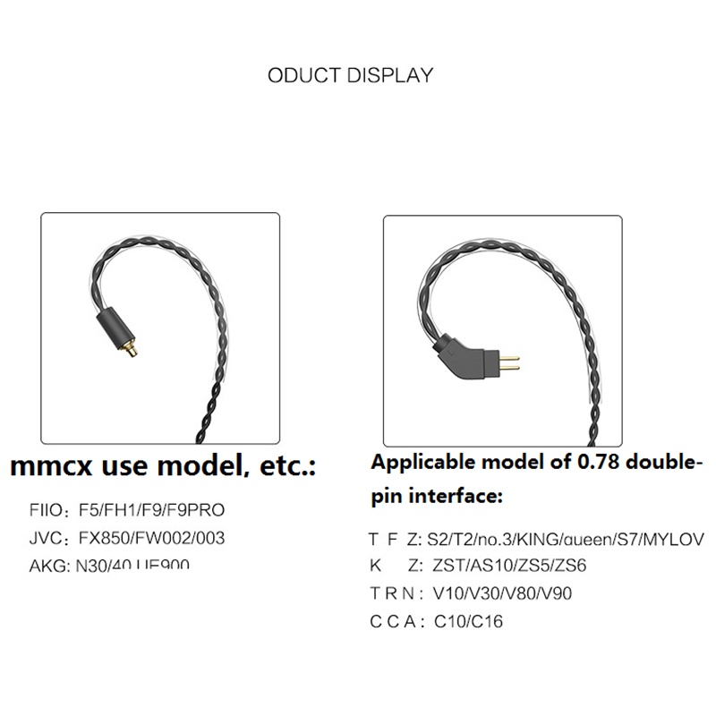 Aptx HD Bluetooth Headphone Upgrade Cable mmcx Wireless Cable HiFi Audio Cable for Sennheiser ATH