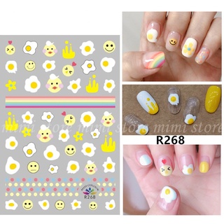 Bộ sticker dán móng tay động vật đa dạng ảnh thật