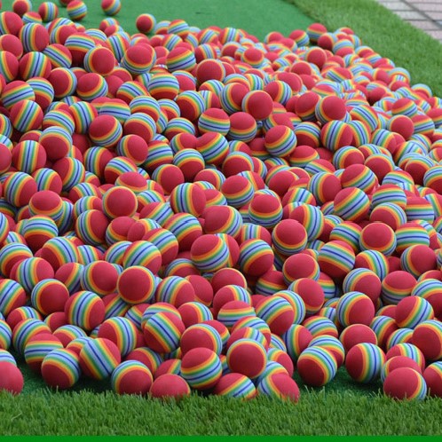 20 Bóng golf xốp : Dành cho người mới tập chơi, tập trong nhà, trẻ em.