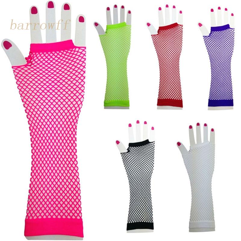 1 Đôi Găng Tay Lưới Hở Ngón Thời Trang Nữ