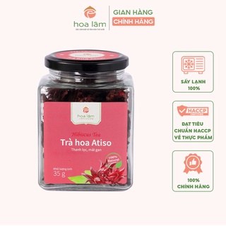 Gói lẻ 10gr Trà hoa Atiso đỏ Hoa Lâm sấy lạnh giúp thải độc gan, thanh nhiệt, giảm ho