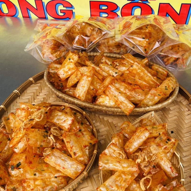 Bánh Tráng Cuộn Sa Tế Tôm Hành - Loại Ngon Đặc Biệt, Cay Vừa.
