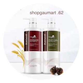 Xả kho cặp dầu gội dầu xả phục hồi hư tổn - hương nước hoa - maca kaseel 800 ml
