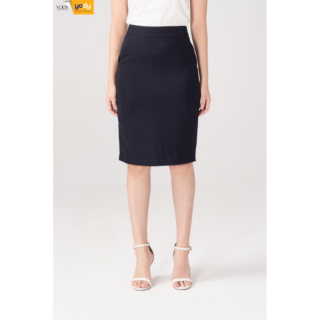 Chân Váy Ôm Cơ Bản Có Túi YODY Tôn Dáng Và Vô Cùng Thoải Mái CVN1664