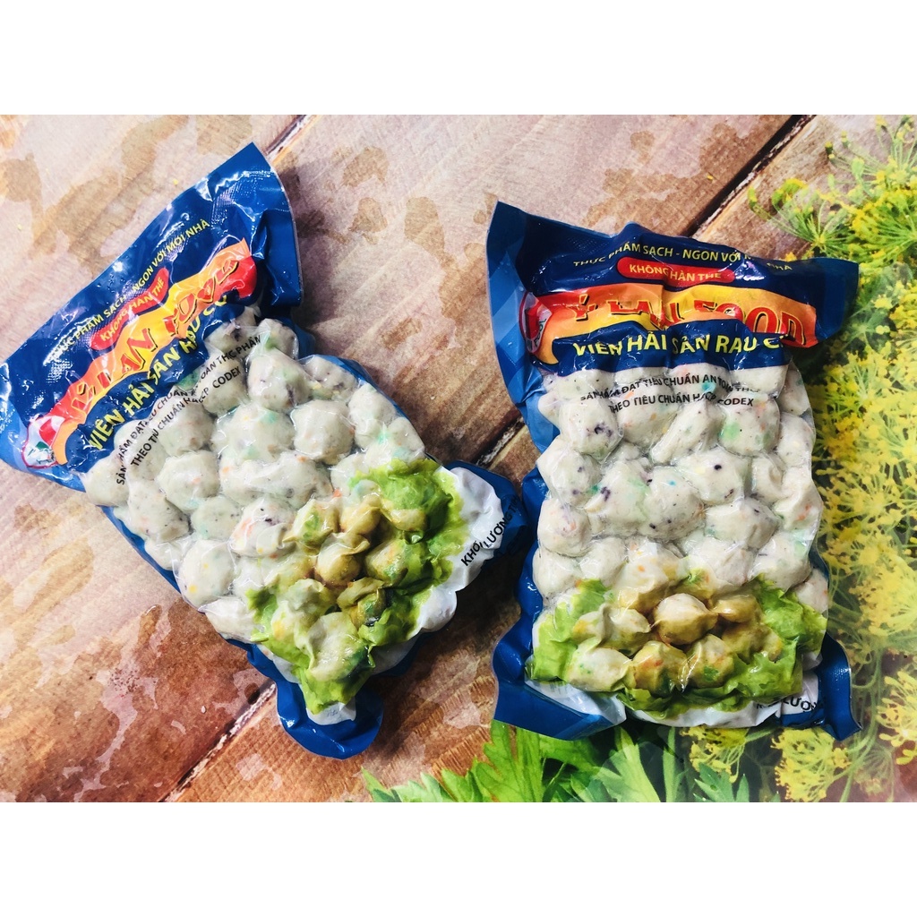 1Kg Viên hải sản rau củ