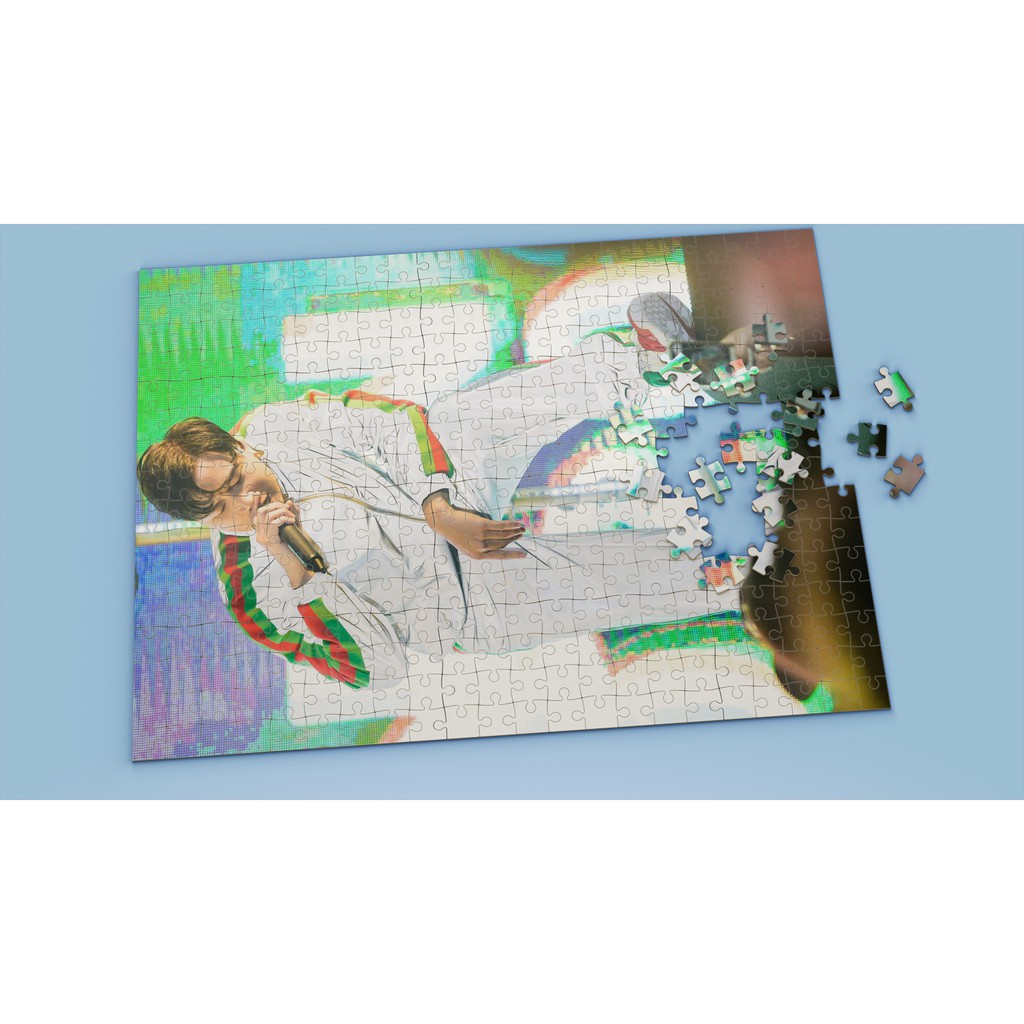 Tranh ghép hình Ca sĩ nhiều kích thước -Tranh ghép hình Karik - Karik29 - Nhận in hình tranh ghép th