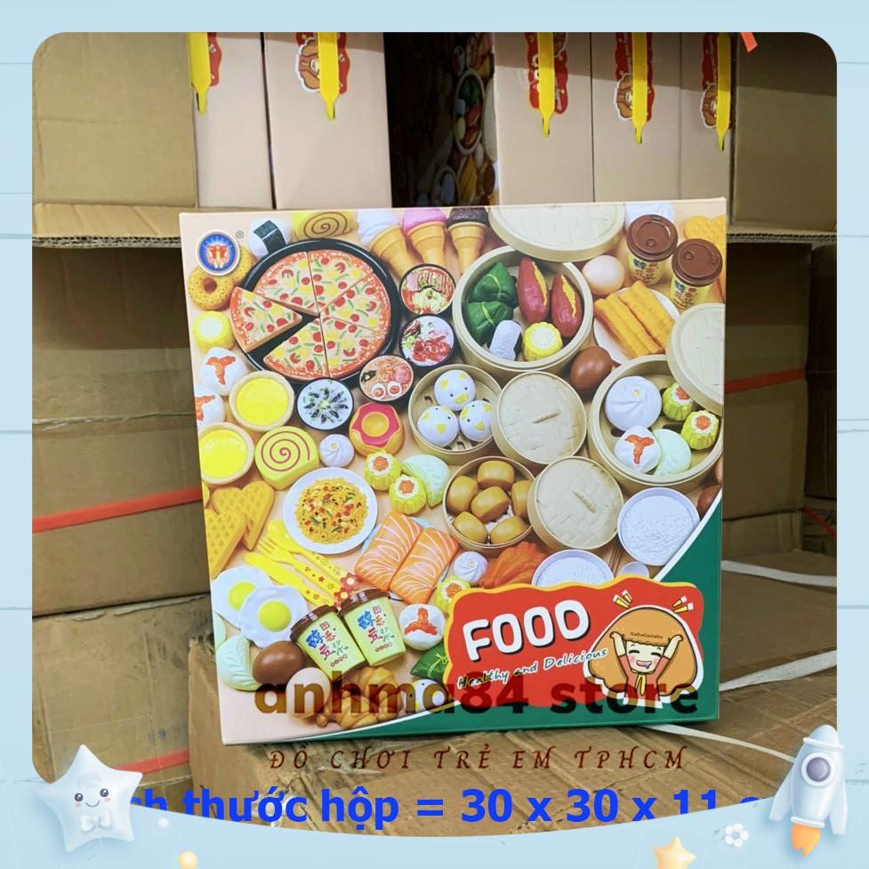 Đồ Chơi HỘP Nấu Ăn DIMSUM 88 Chi Tiết Cho Bé Siêu Đẹp - CÓ HỘP - anhma84 store - cam kết y hình