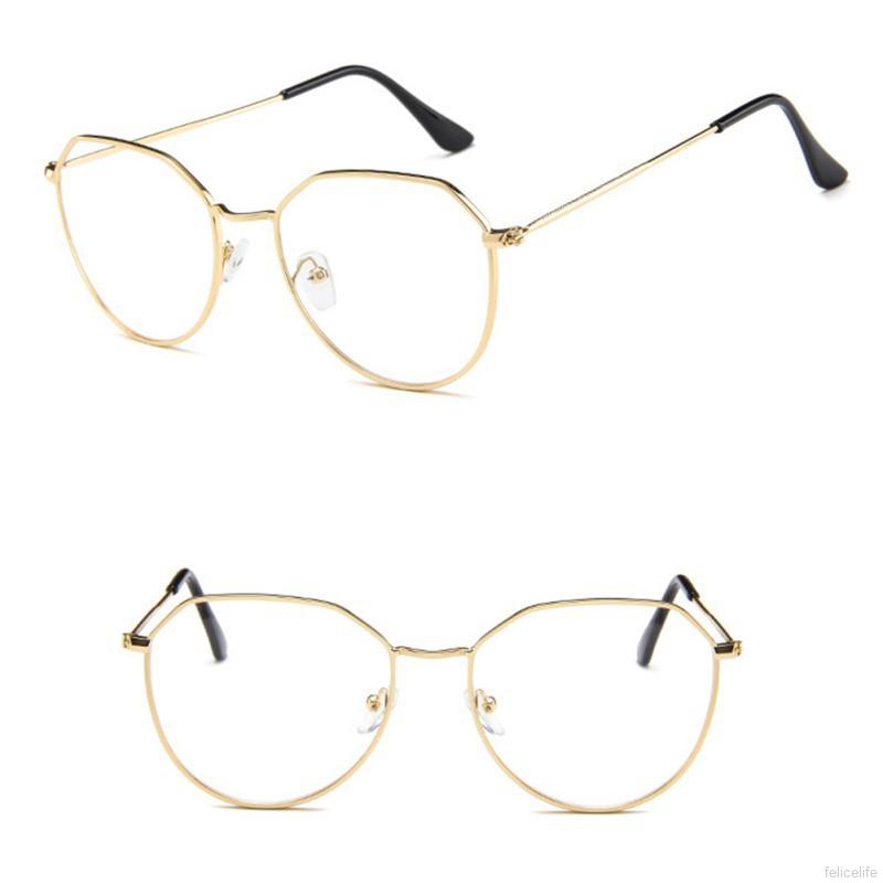 Mắt kính gọng đa giác phong cách retro