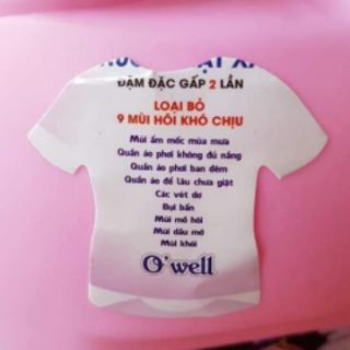 Nước giặt xả owell