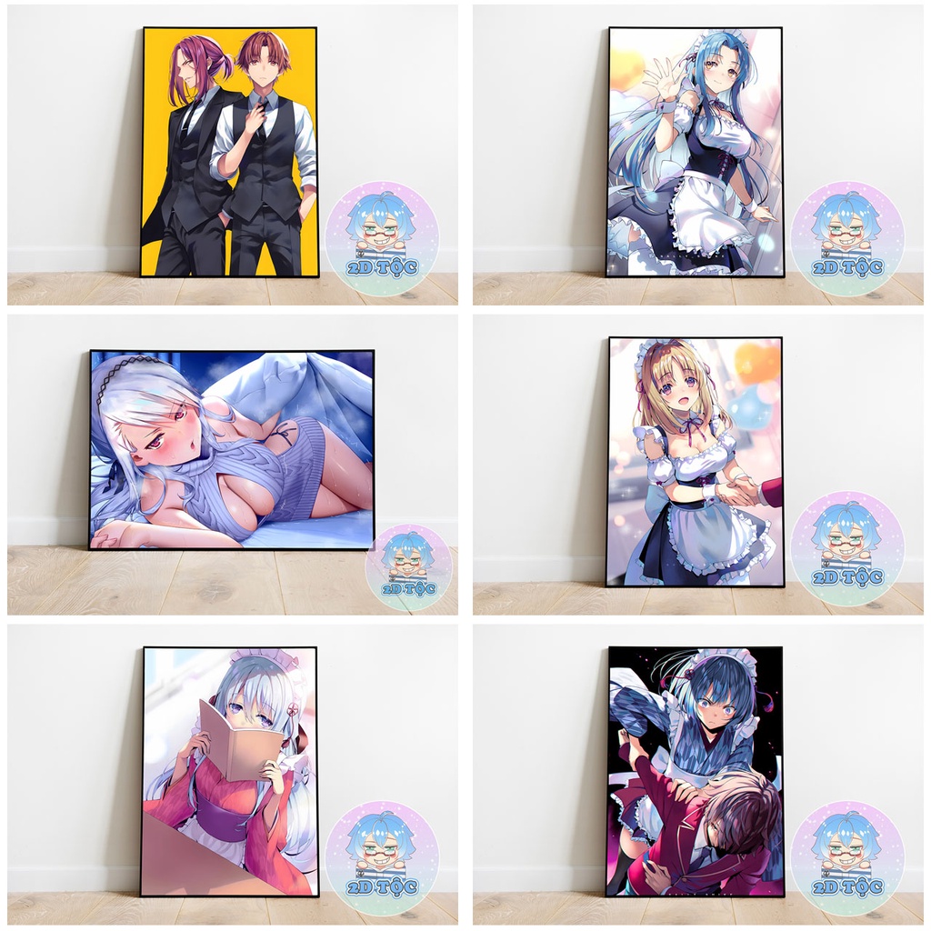 Tranh Poster Dán Tường mùa hè Anime Manga Classroom of the Elite COTE – Kích thước A3 A4 by 2D Tộc Shop