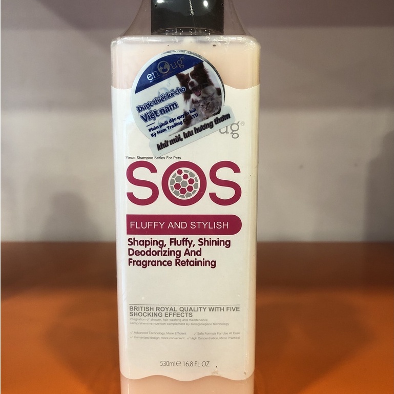 Sữa tắm SOS đa năng cho chó mèo chai 530ml