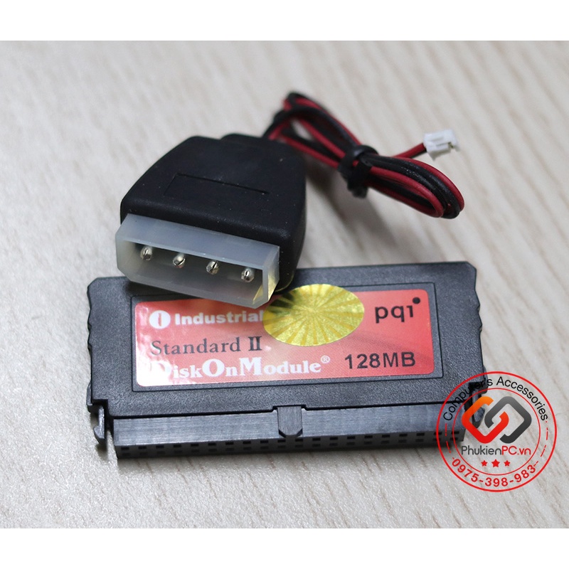 Thẻ nhớ/ ổ cứng công nghiệp PQI IDE 40PIN DOM 128MB