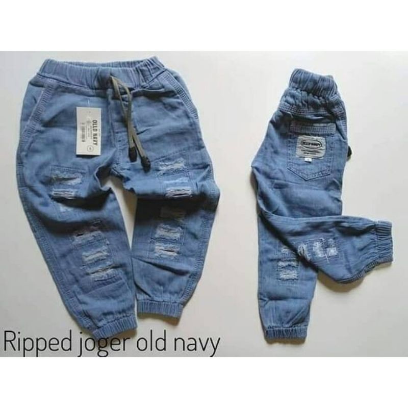 Quần Jogger Rách Trẻ Em NAVI CWE.CWO