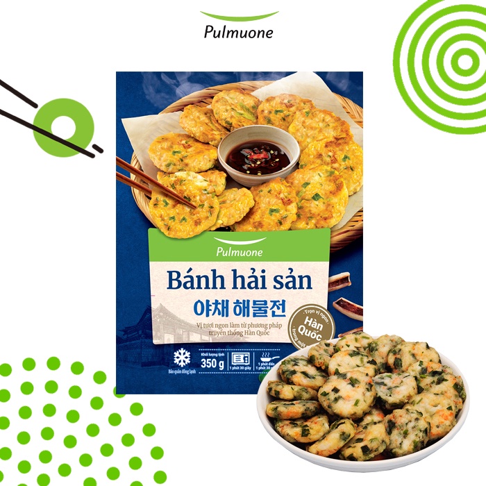 (Chỉ giao tại Hà Nội) Bánh hải sản Pulmuone 350g