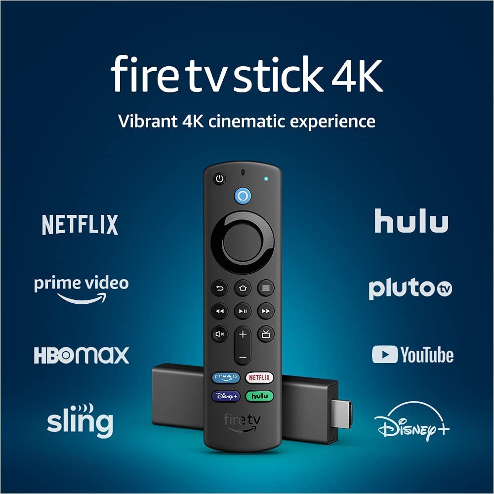 Trình chiếu TV Fire TV Stick 4K có điều khiển bằng giọng nói Alexa  Phiên bản mới
