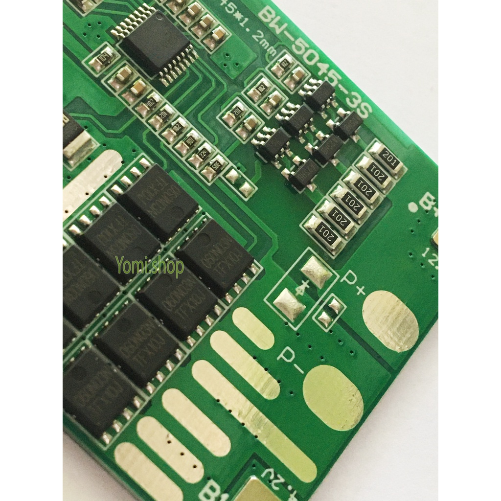 Mạch 3S 12.6V mạch 12V Bảo Vệ Pin Lithium