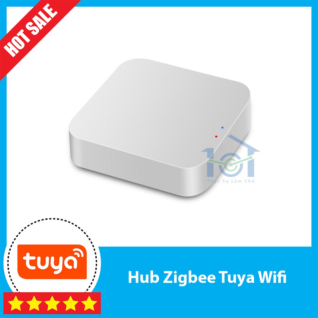 Bộ trung tâm Zigbee nhà thông minh hệ Tuya /SmartLife |  Hub Tuya Zigbee LAN /Wifi /Zigbee /BLE