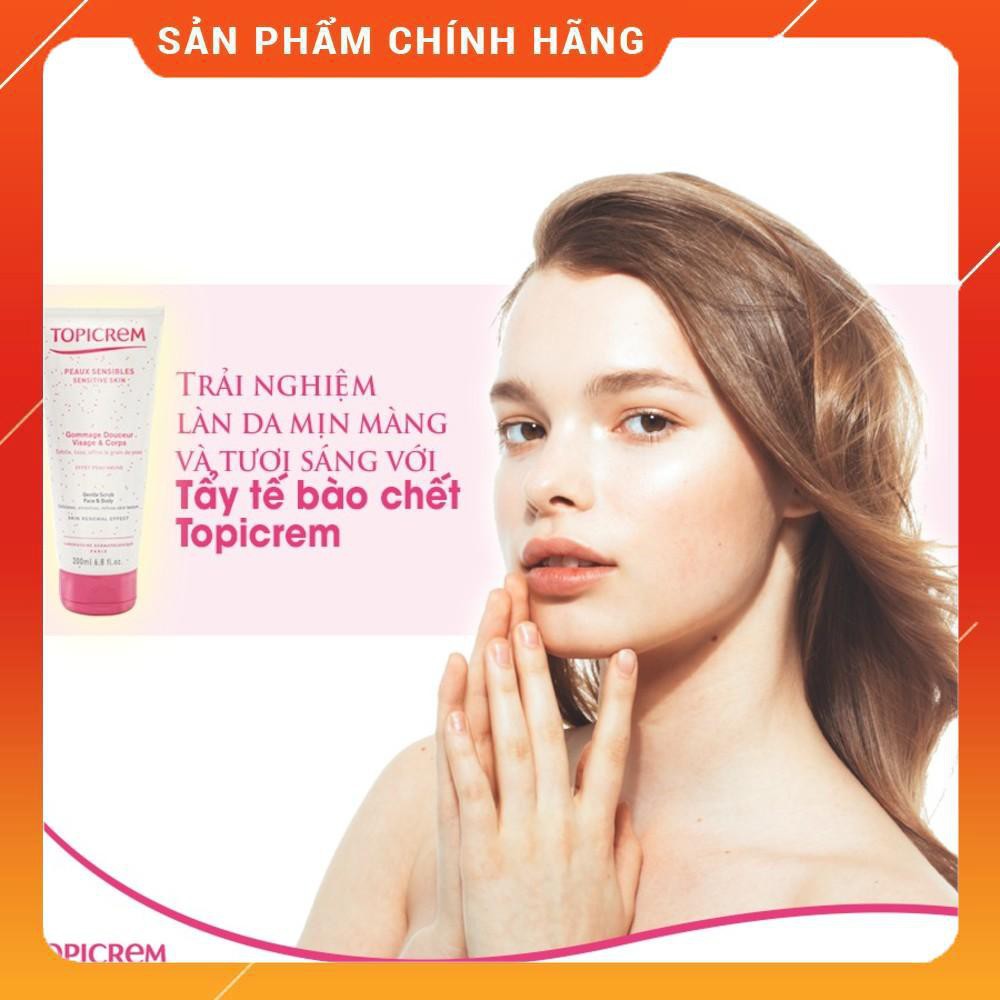 ✅【CHÍNH HÃNG】 GEL TẨY TẾ BÀO CHẾT MẶT VÀ TOÀN THÂN, GIÚP DA MỊN MÀNG TOPICREM 200ML