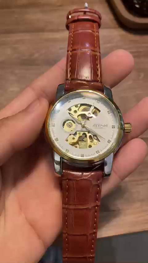 Đồng hồ cơ nam chính hãng dây da đẹp cao cấp chống nước tuyệt đối thời trang sang trọng Rozida'1 DH09 | BigBuy360 - bigbuy360.vn